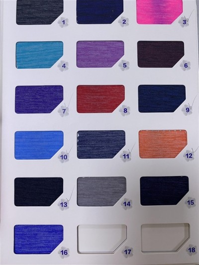 GZ-YXYF 6000# Nylon Polyester Cationic Width: 170CM Weight: 180GSM Composition: 45%cotton 45%polyester 10%spandex Moisture wicking 45 degree